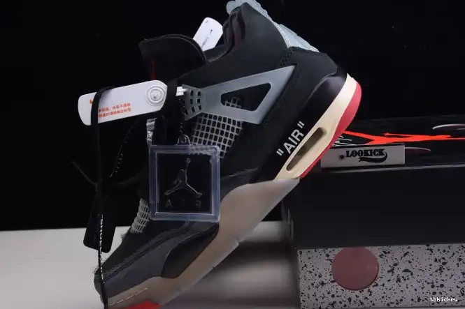 Cheap TBkick 4 Air CV9388-001 White Off Bred Jordan Retro x 0519
